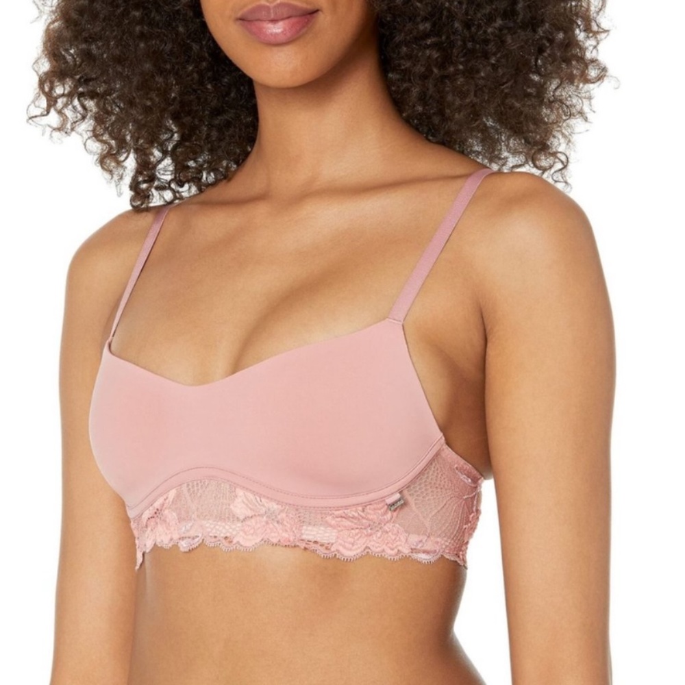 NWT Calvin Klein Women's Perfectly Fit Flex Lightly Lined Wirefree Bralette
